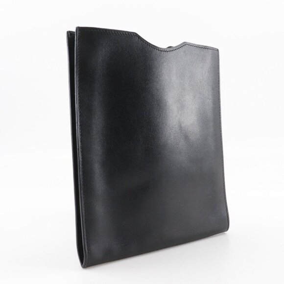 HERMES Onimetu Shoulder Bag black Calfskin unisex - Picture 3 of 15